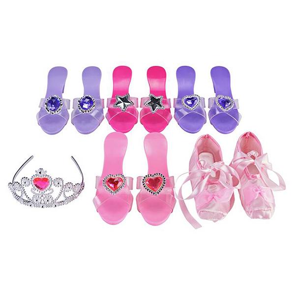 Chad Valley Glamour Shoes Tiara 5pk GOODS Sainsburys   