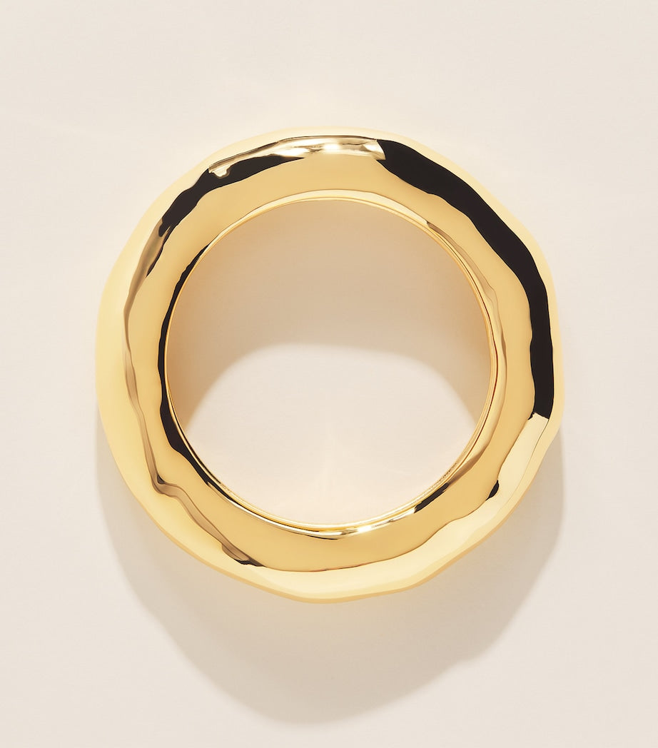 Alexis Bittar gold-plated bangle, UK version