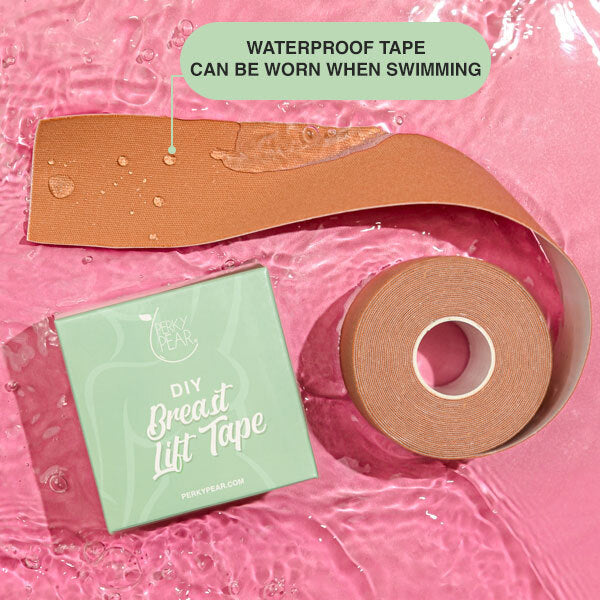 Perky Pear boob tape beige 5m roll, imported from the UK