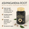 SuperSelf Organic Ashwagandha 1000mg capsules - British product