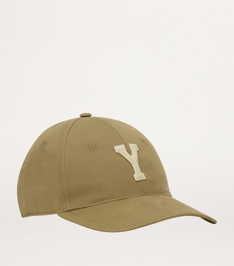 Saint Laurent luxury varsity Y baseball cap - British product