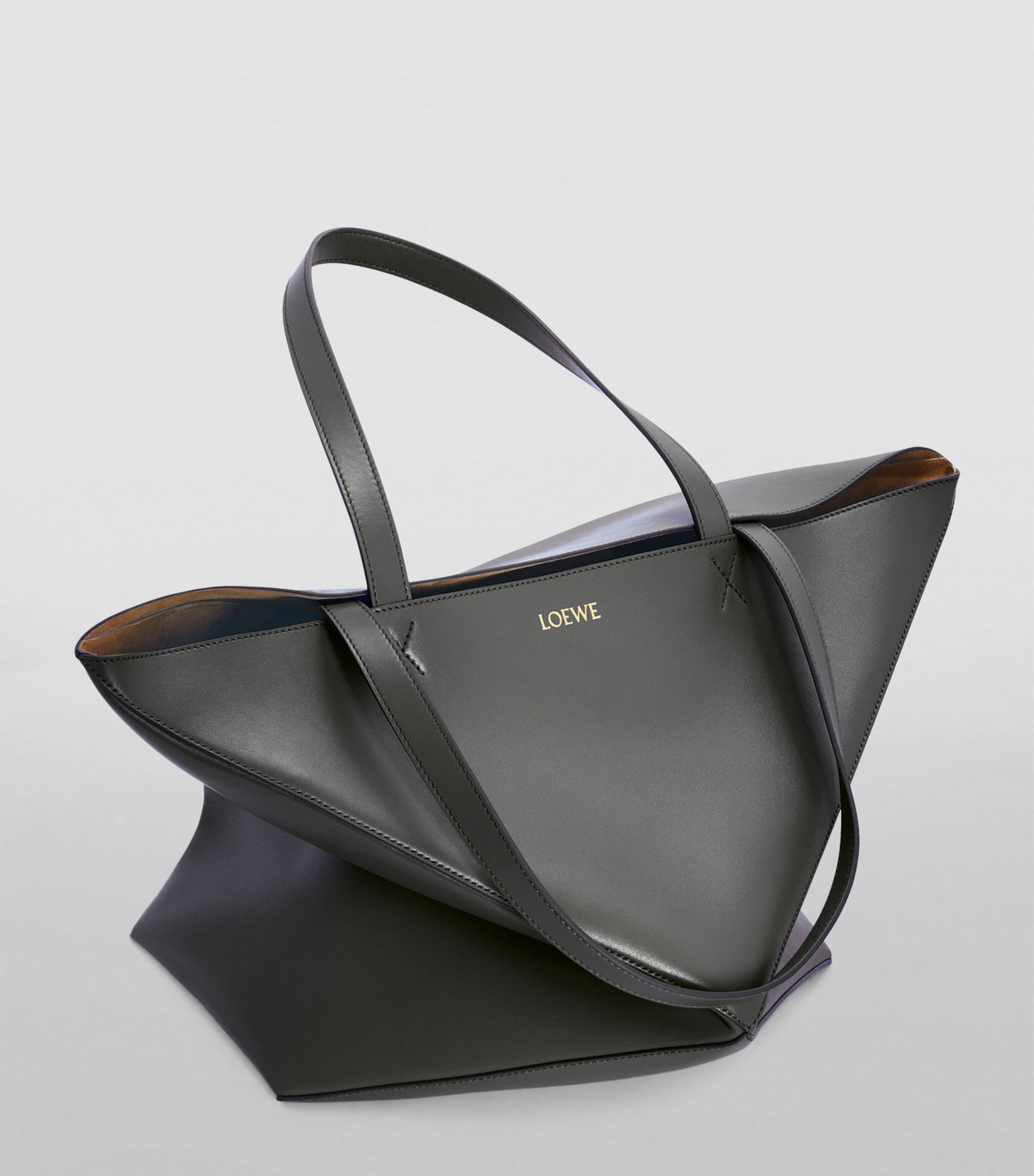LOEWE large fold puzzle tote calfskin, UK version