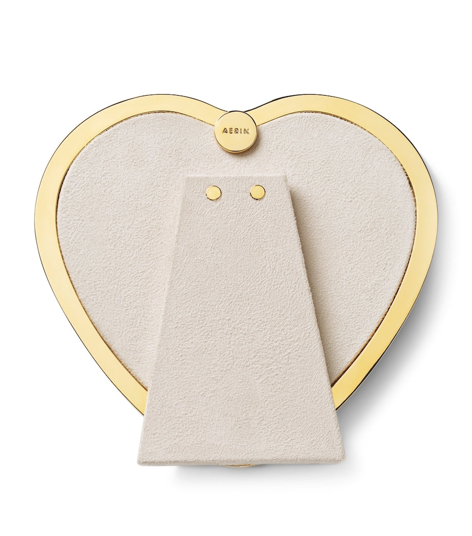 Aerin Martin heart-shaped photo frame 5.5 x 5.5 - British product