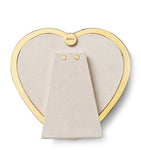 Aerin Martin heart-shaped photo frame 5.5 x 5.5 - British product