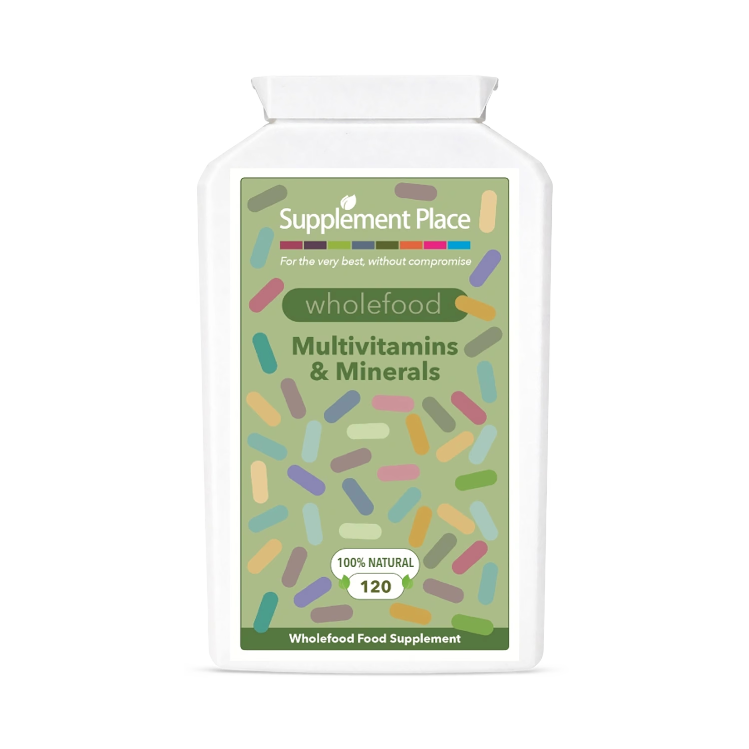 Supplement Place wholefood multivitamin capsules 120 - British product