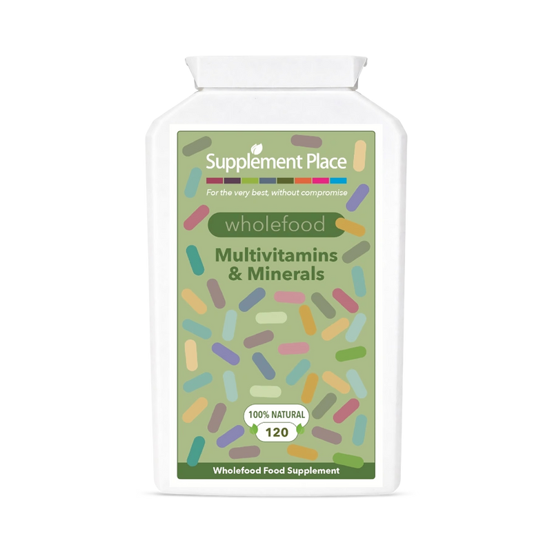 Supplement Place wholefood multivitamin capsules 120 - British product