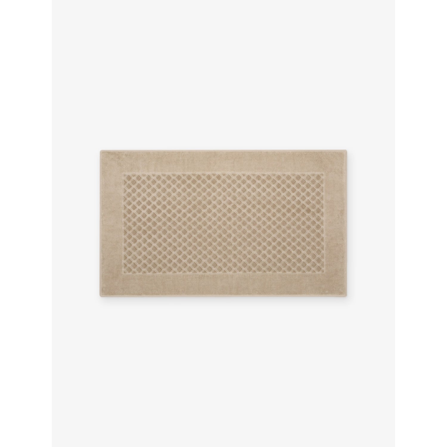 Étoile cotton bath mat - BLANC