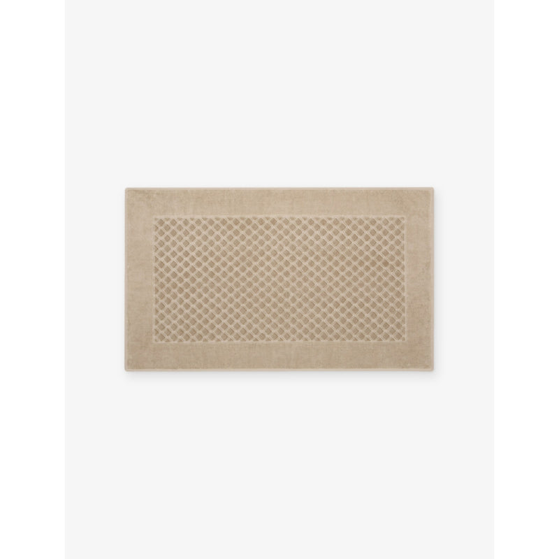Étoile cotton bath mat - BLANC