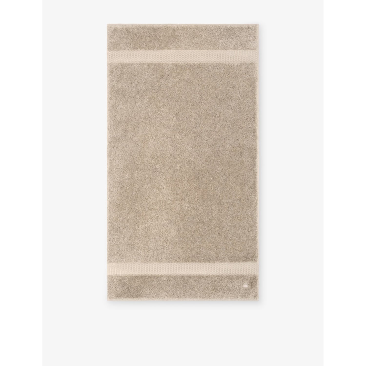 Yves Delorme Etoile face cloth in pierre 33cm, imported from the UK