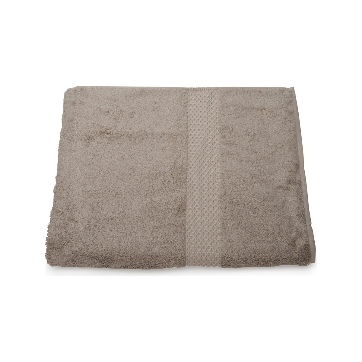 Yves Delorme Etoile face cloth in pierre 33cm, imported from the UK