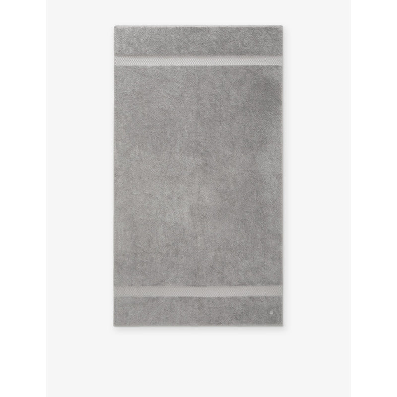 Yves Delorme Etoile platine hand towel 55x100cm - British product