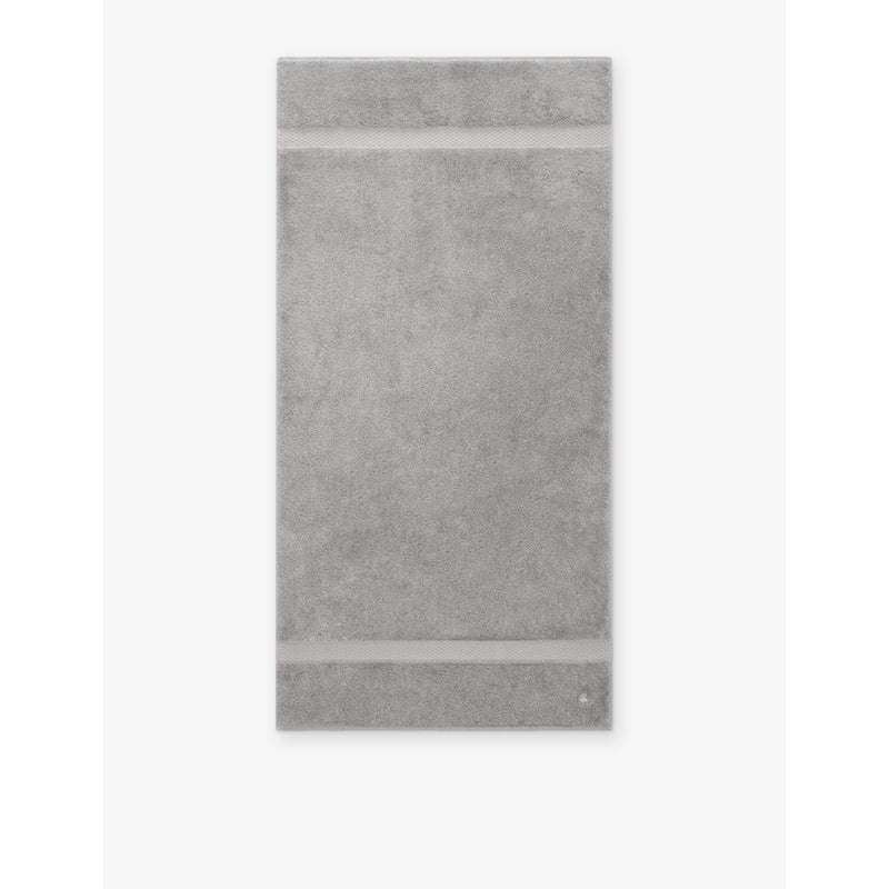 Yves Delorme Etoile platine hand towel 55x100cm - British product