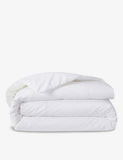 Yves Delorme Athena cotton percale super-king duvet cover, UK version