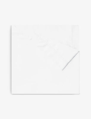 Triomphe cotton duvet cover - BLANC - Double