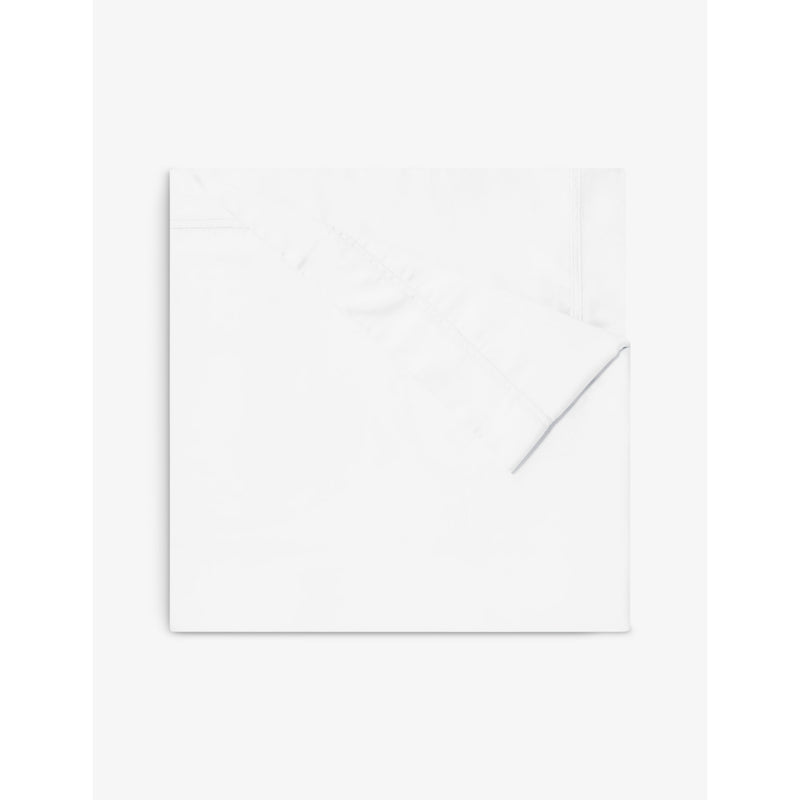 Triomphe cotton duvet cover - BLANC - Double