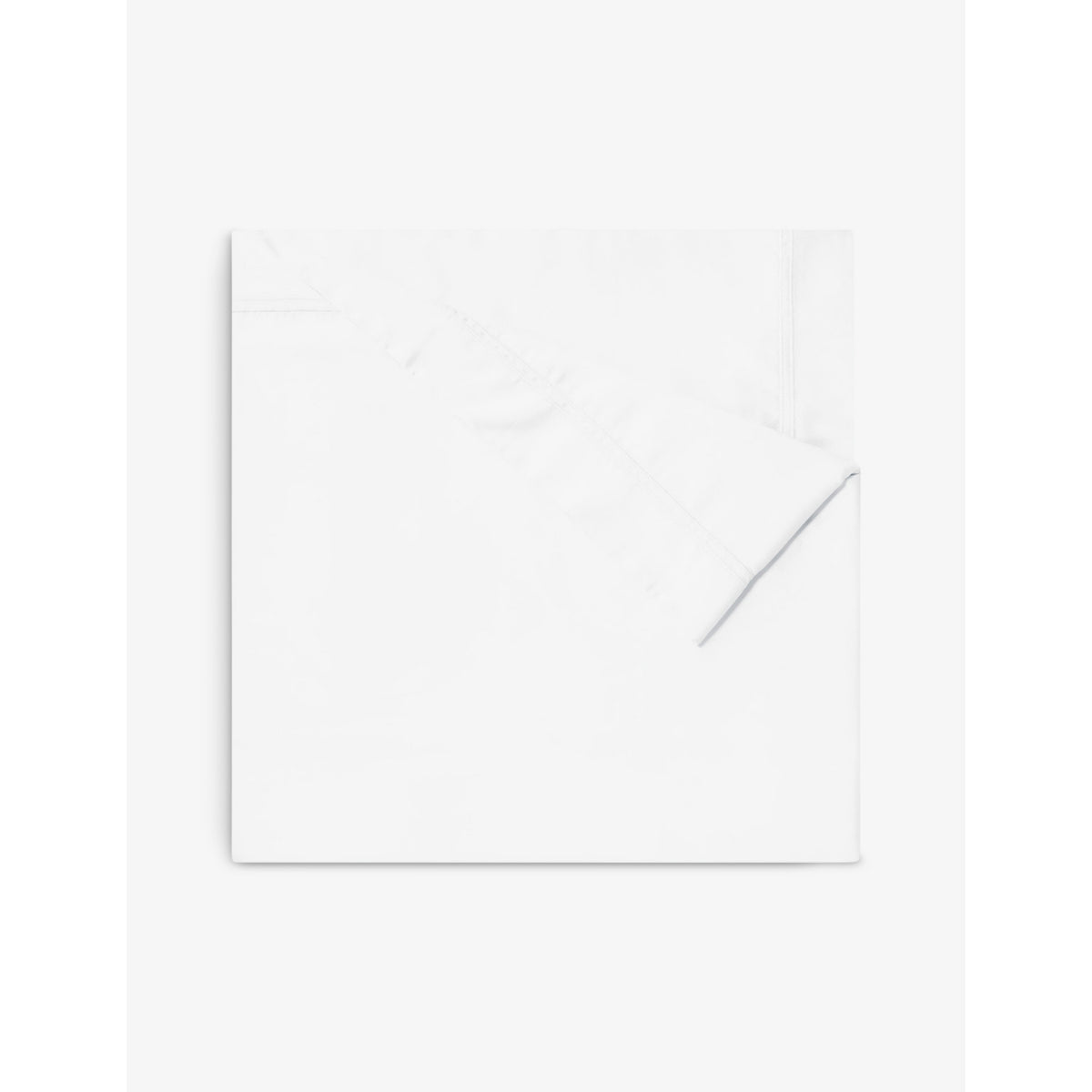 Triomphe cotton duvet cover - BLANC - Double