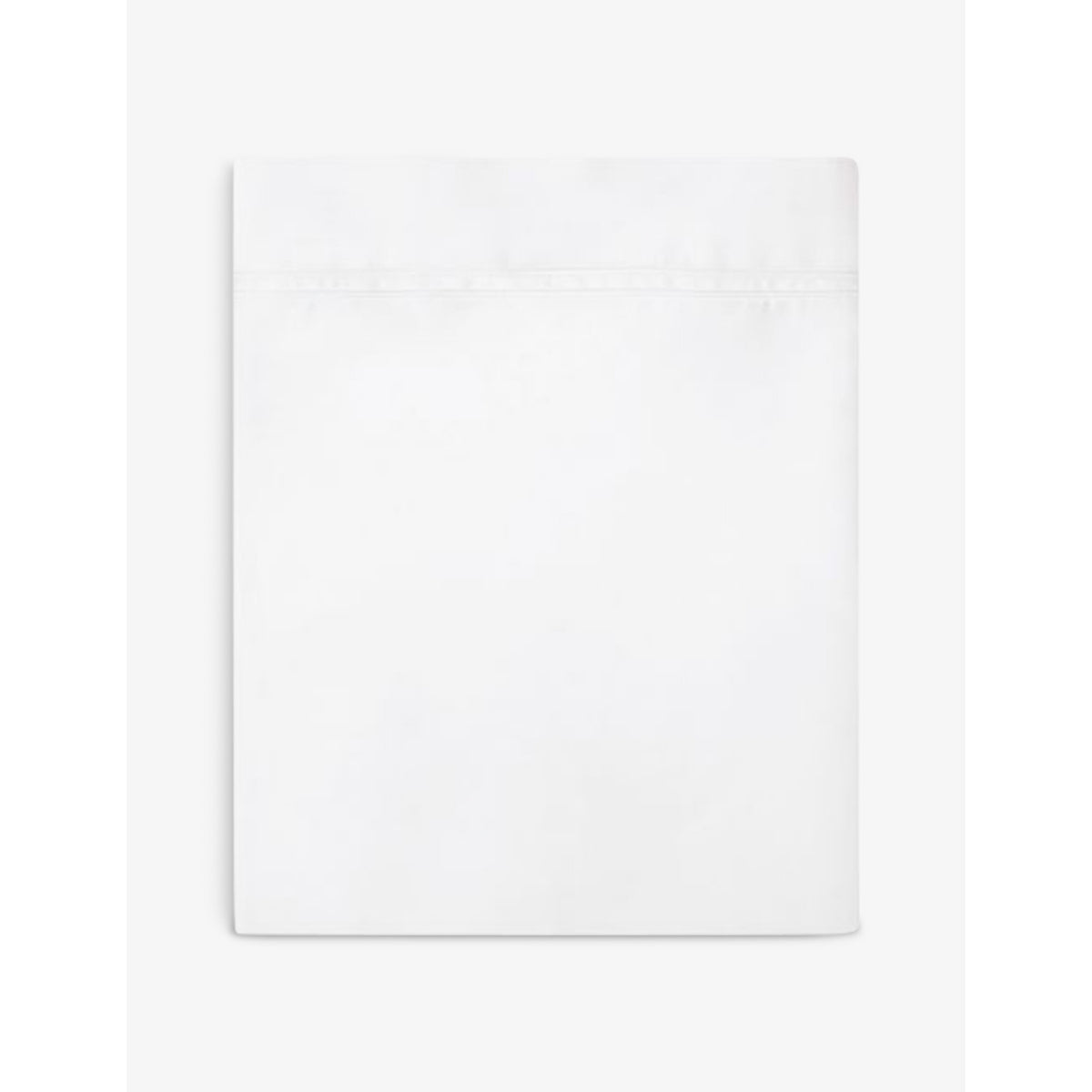 Triomphe cotton flat sheet - BLANC - Single