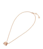 Bvlgari Serpenti Viper rose gold diamond necklace - British product