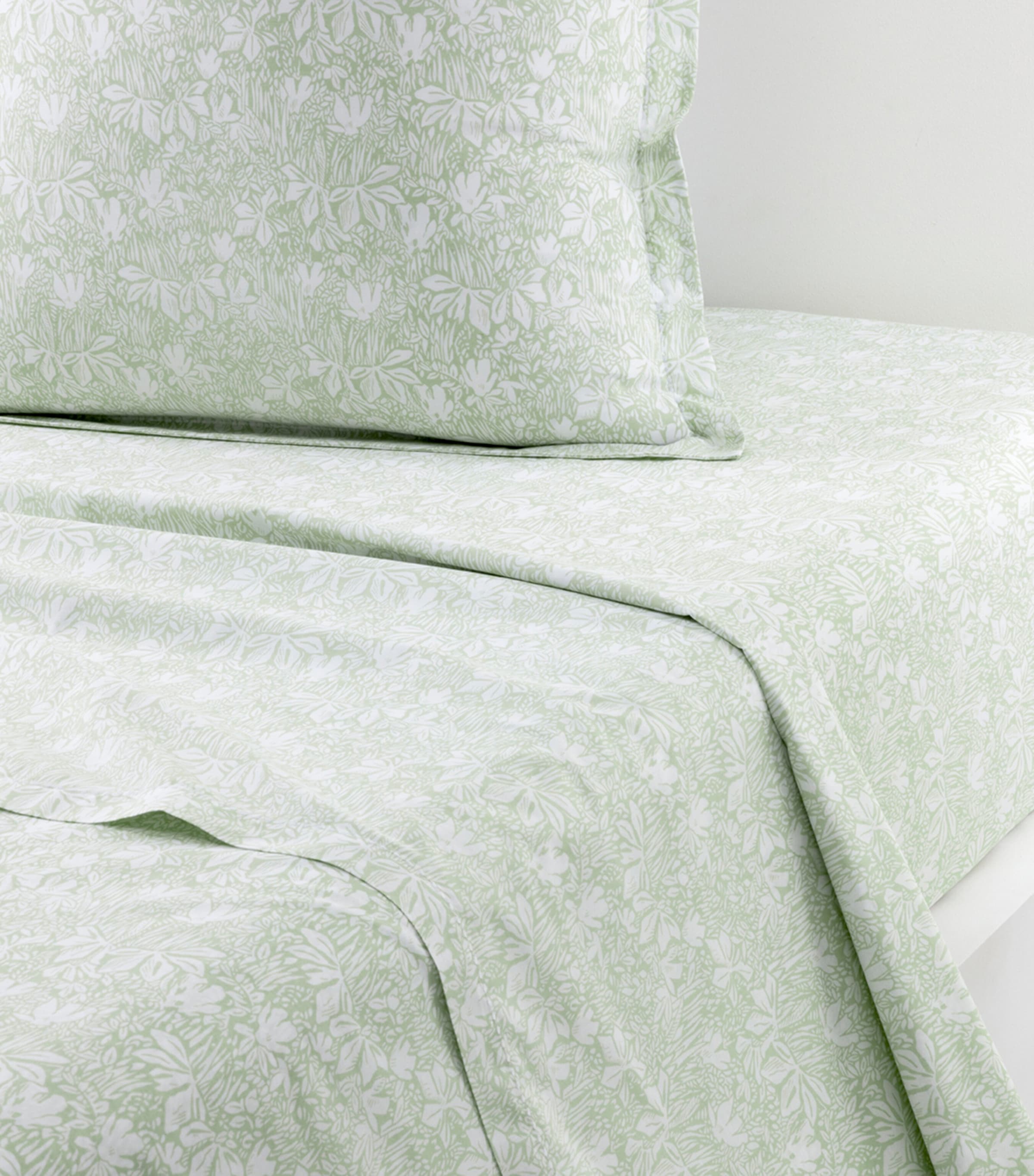 Yves Delorme Capri Amande Super King flat sheet, 270cm x 295cm (British brand)