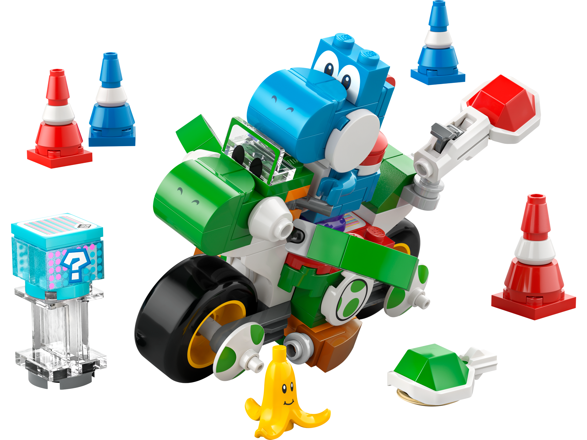 LEGO Super Mario Yoshi Bike 133 piece set, imported from the UK