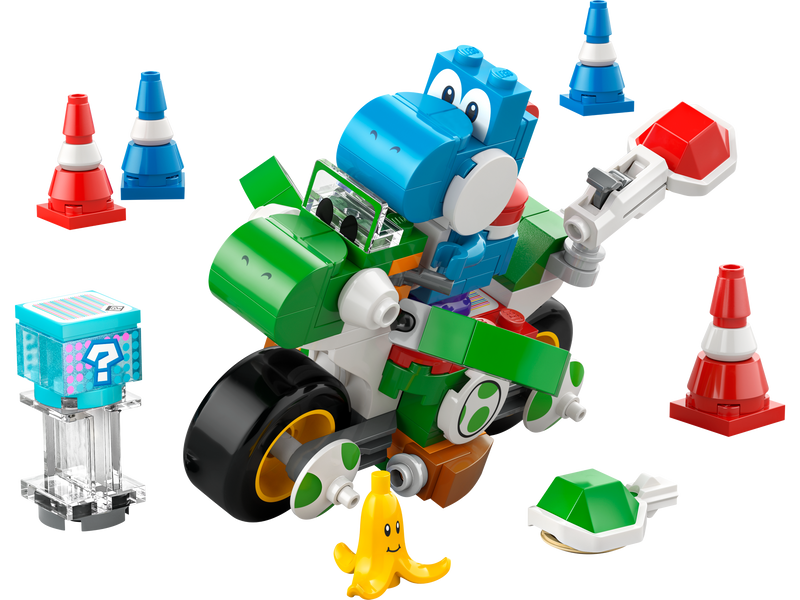 LEGO Super Mario Yoshi Bike 133 piece set, imported from the UK