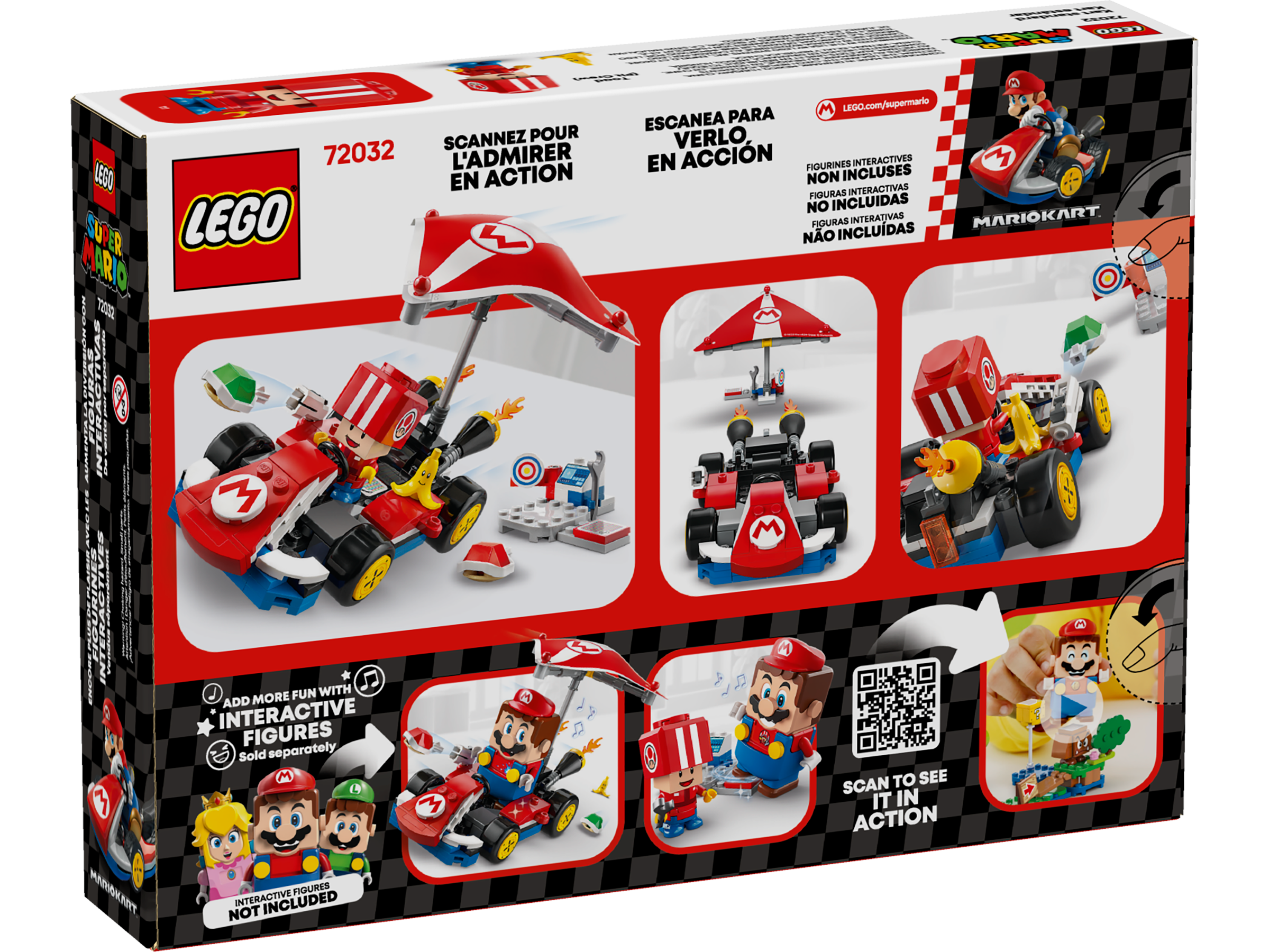 LEGO Mario Kart Standard Kit 174 pieces, imported from the UK