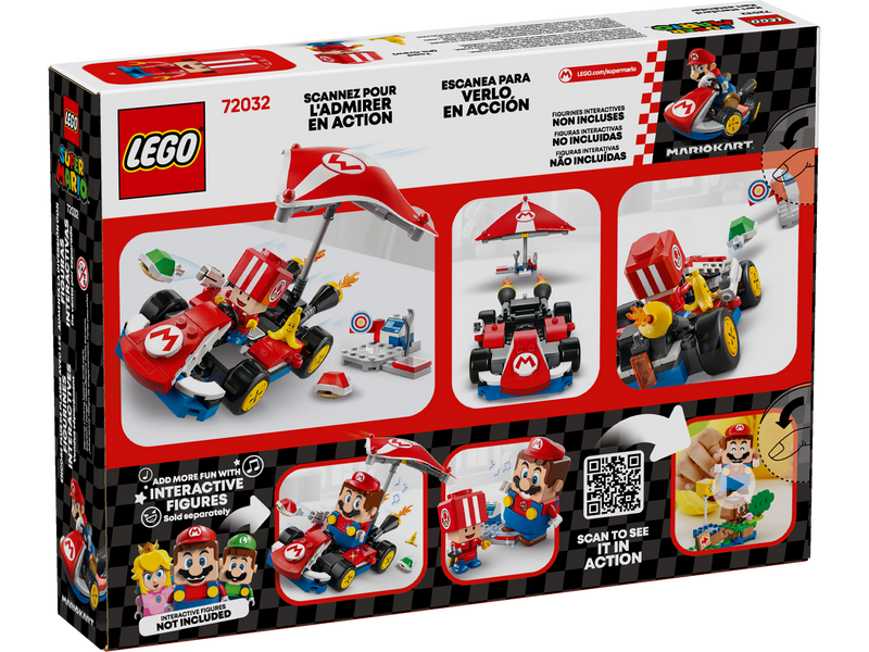 LEGO Mario Kart Standard Kit 174 pieces, imported from the UK