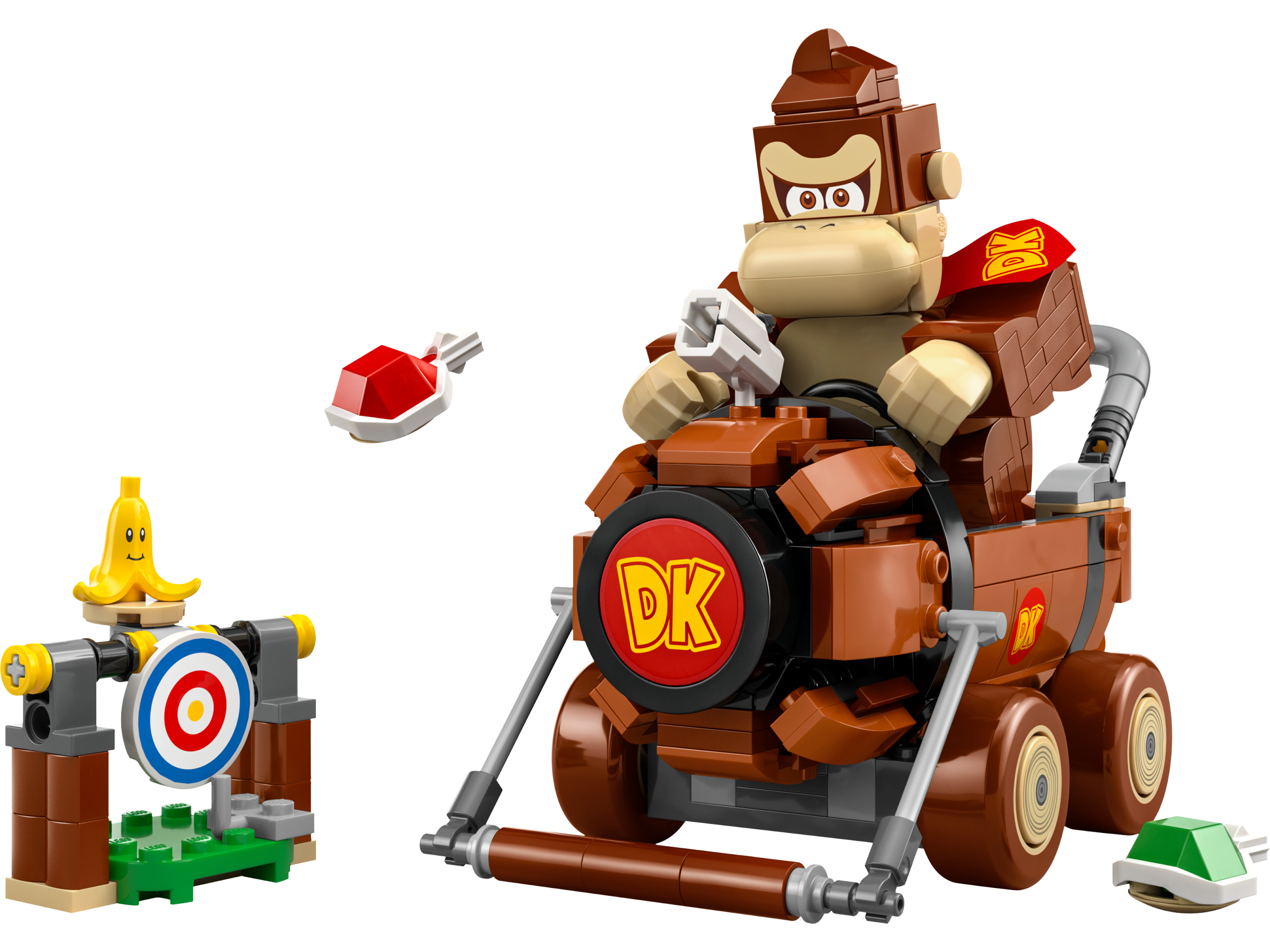 LEGO Super Mario Donkey Kong DK Jumbo Kart 387 Pieces, imported from the UK