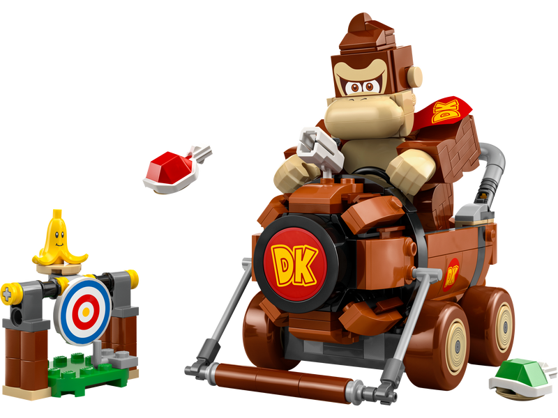 LEGO Super Mario Donkey Kong DK Jumbo Kart 387 Pieces, imported from the UK