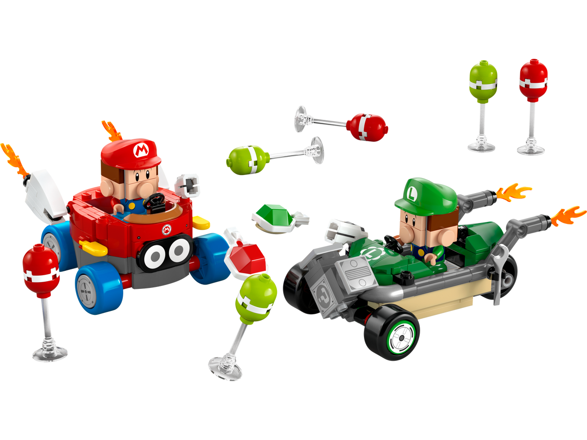 LEGO Mario Kart Baby Luigi, 321 Teile, importiert aus Großbritannien