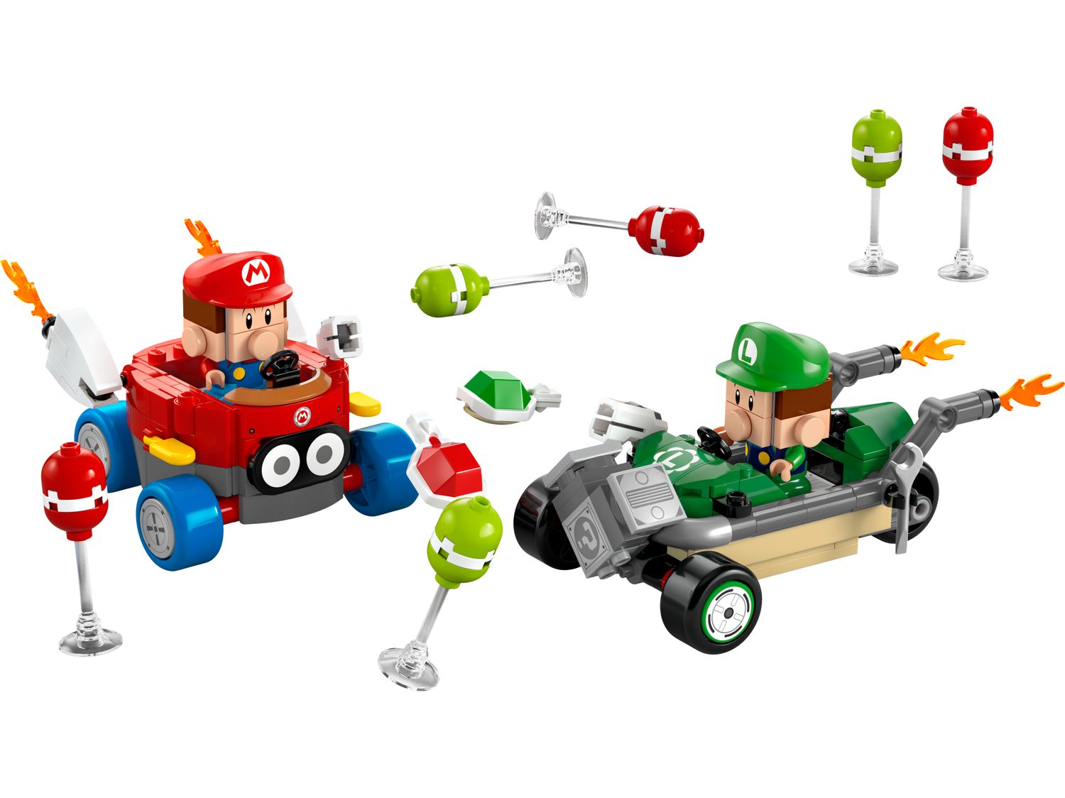 LEGO Mario Kart Baby Luigi 321 Pieces, imported from the UK