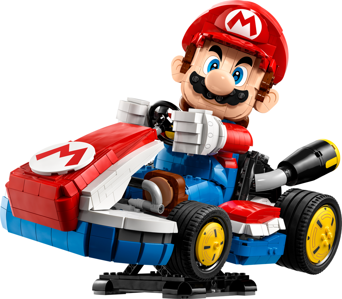 LEGO Mario Kart Standard Kart 1972-piece Display Model, imported from the UK