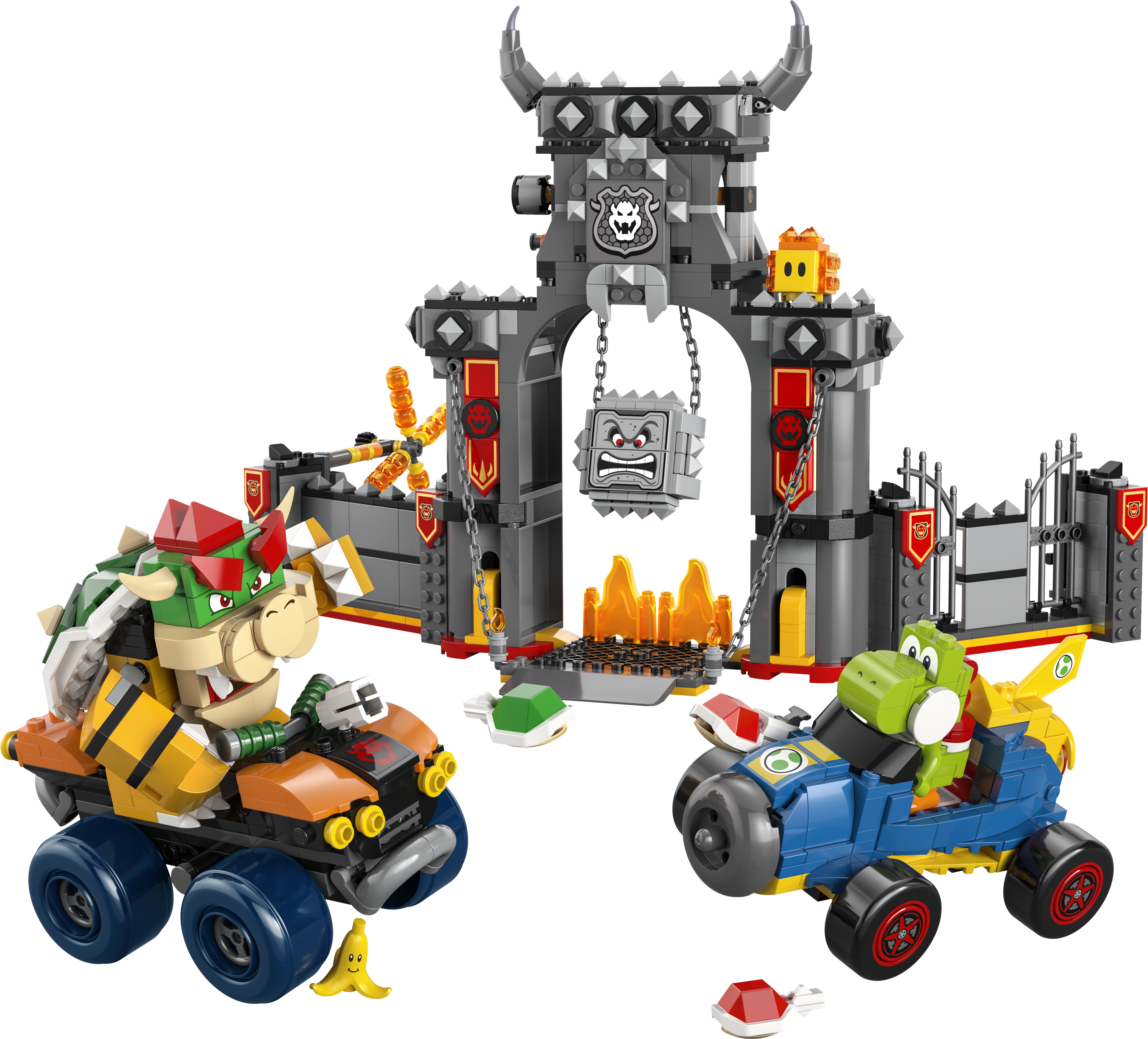 LEGO Super Mario Bowser's Castle building set 1068 pieces imported from the UK