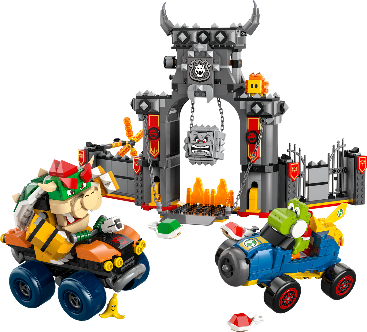 LEGO Super Mario Bowser's Castle building set 1068 pieces imported from the UK