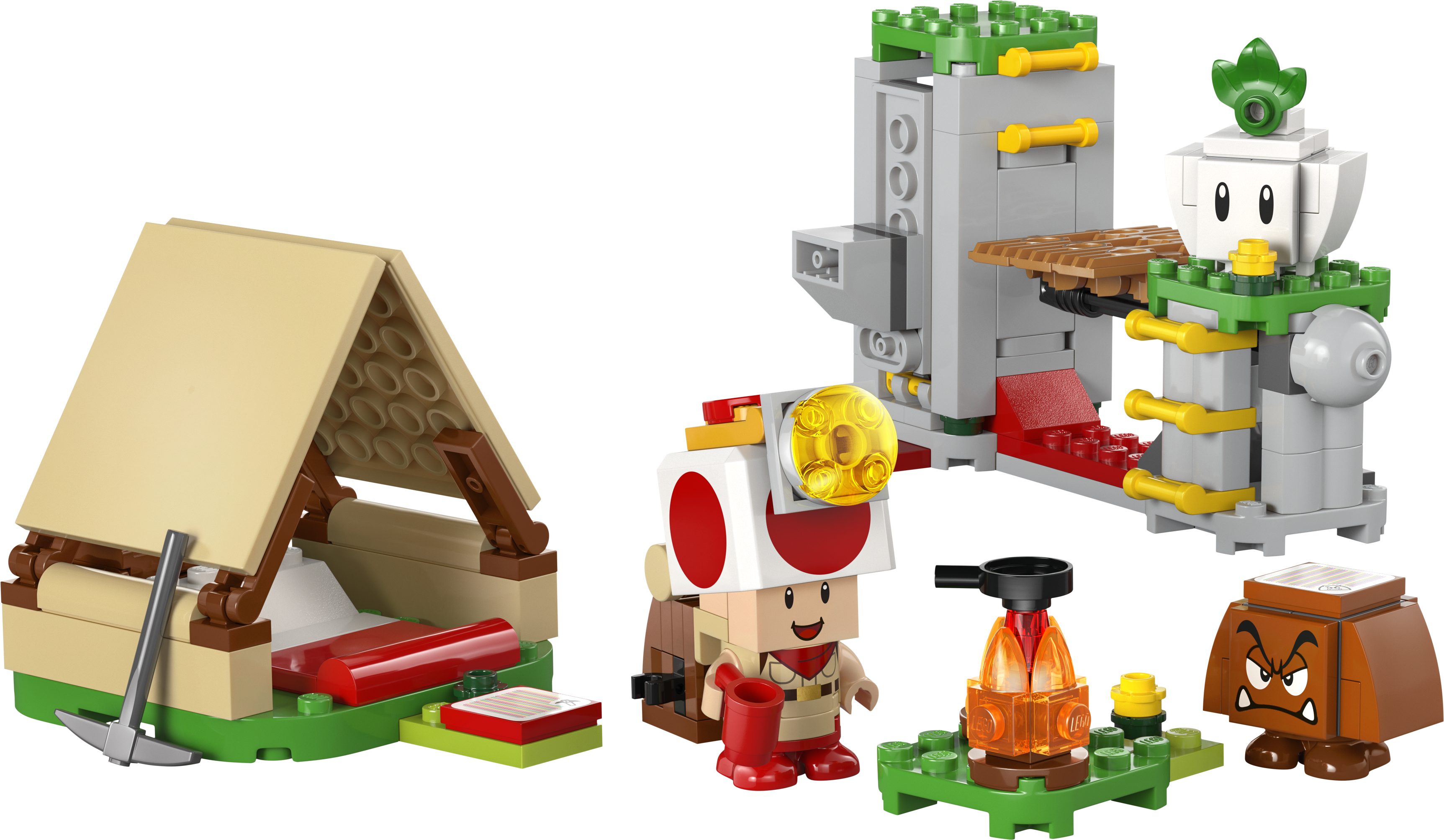LEGO Captain Toad's Camp 159 Pieces Building Set - British product