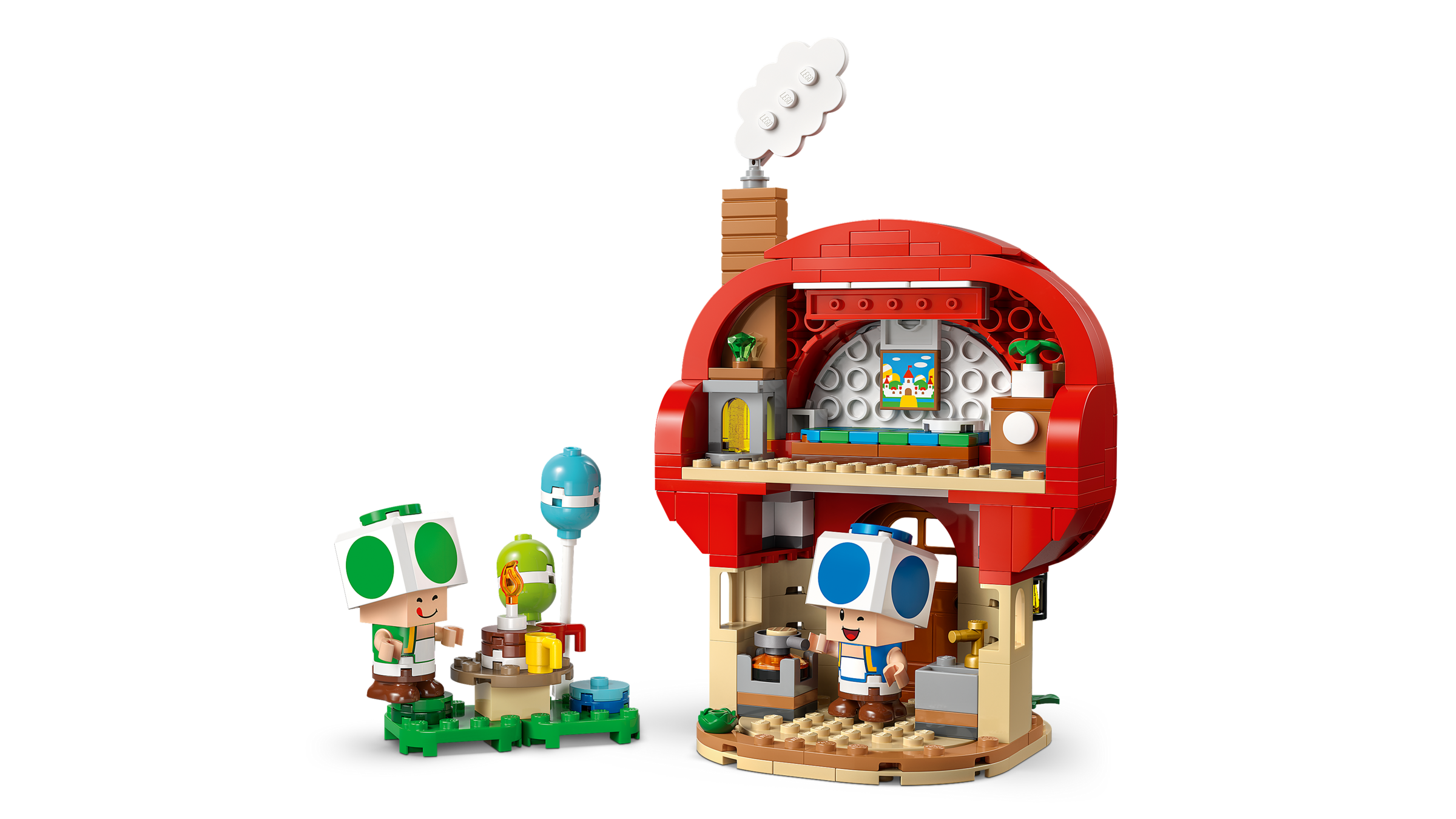 LEGO Super Mario Party at Toad's House 276, imported from the UK