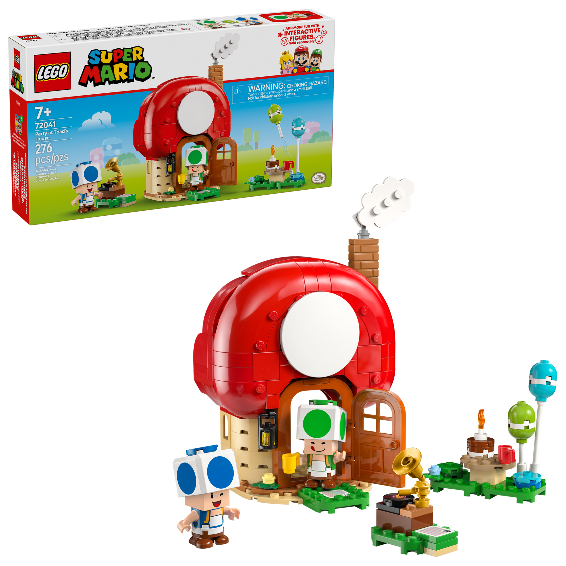 LEGO Super Mario Party at Toad's House 276, imported from the UK