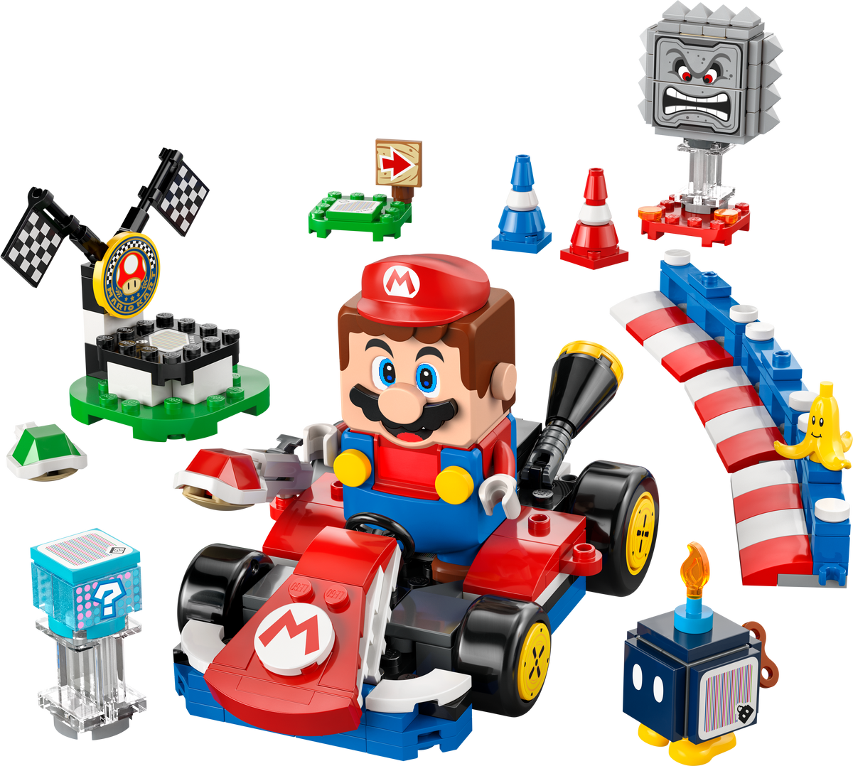 LEGO Mario Kart - imported from the UK