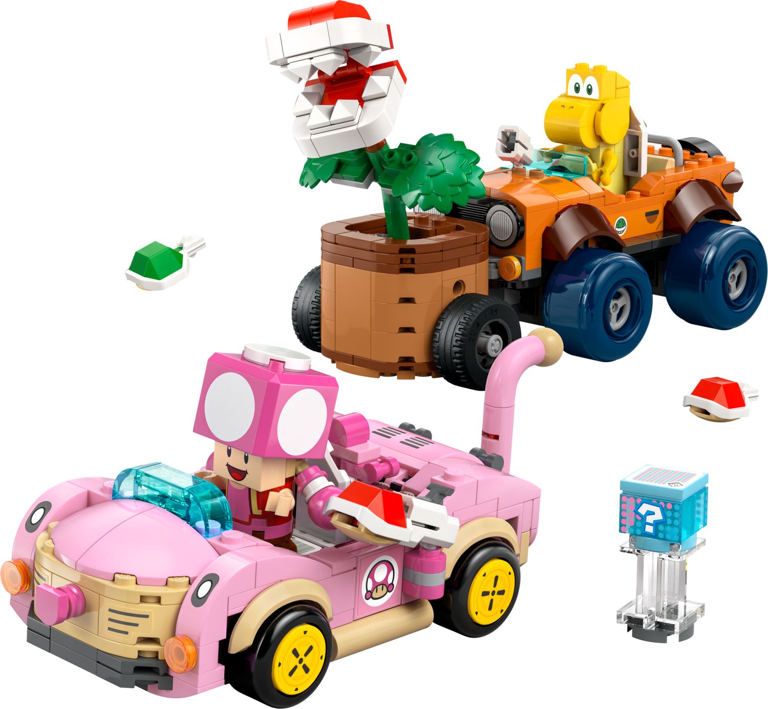 LEGO Super Mario Kart Set 588 Pieces, imported from the UK