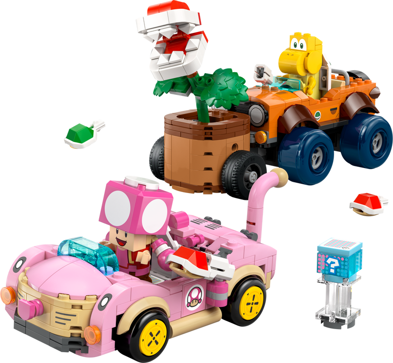 LEGO Super Mario Kart Set 588 Pieces, imported from the UK