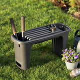 Strata padded garden kneeler with seat and tool storage - British product