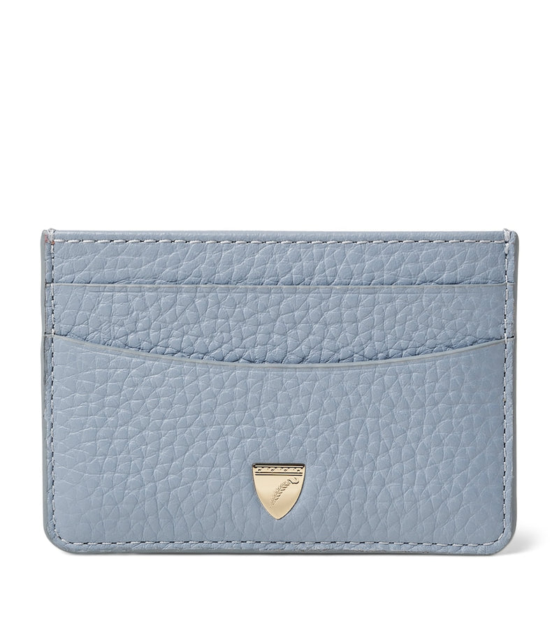 Aspinal of London leather logo card holder, imported from the UK