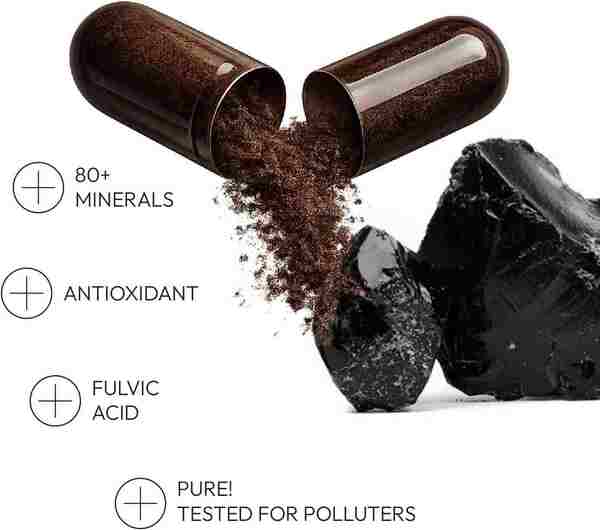 Feel Supreme Himalayan Shilajit supplement 60 capsules, imported from the UK