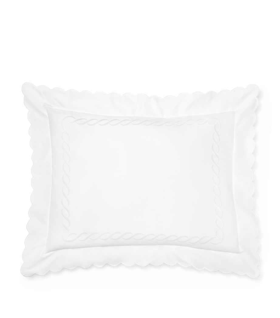 Pratesi Treccia Oxford pillowcase 50cm x 75cm (British brand)