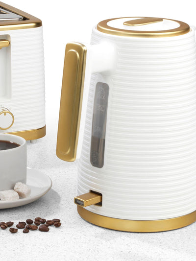 Next Salter White Palermo Texture Electric Kettle 1.7L- Buy online at McGrocer