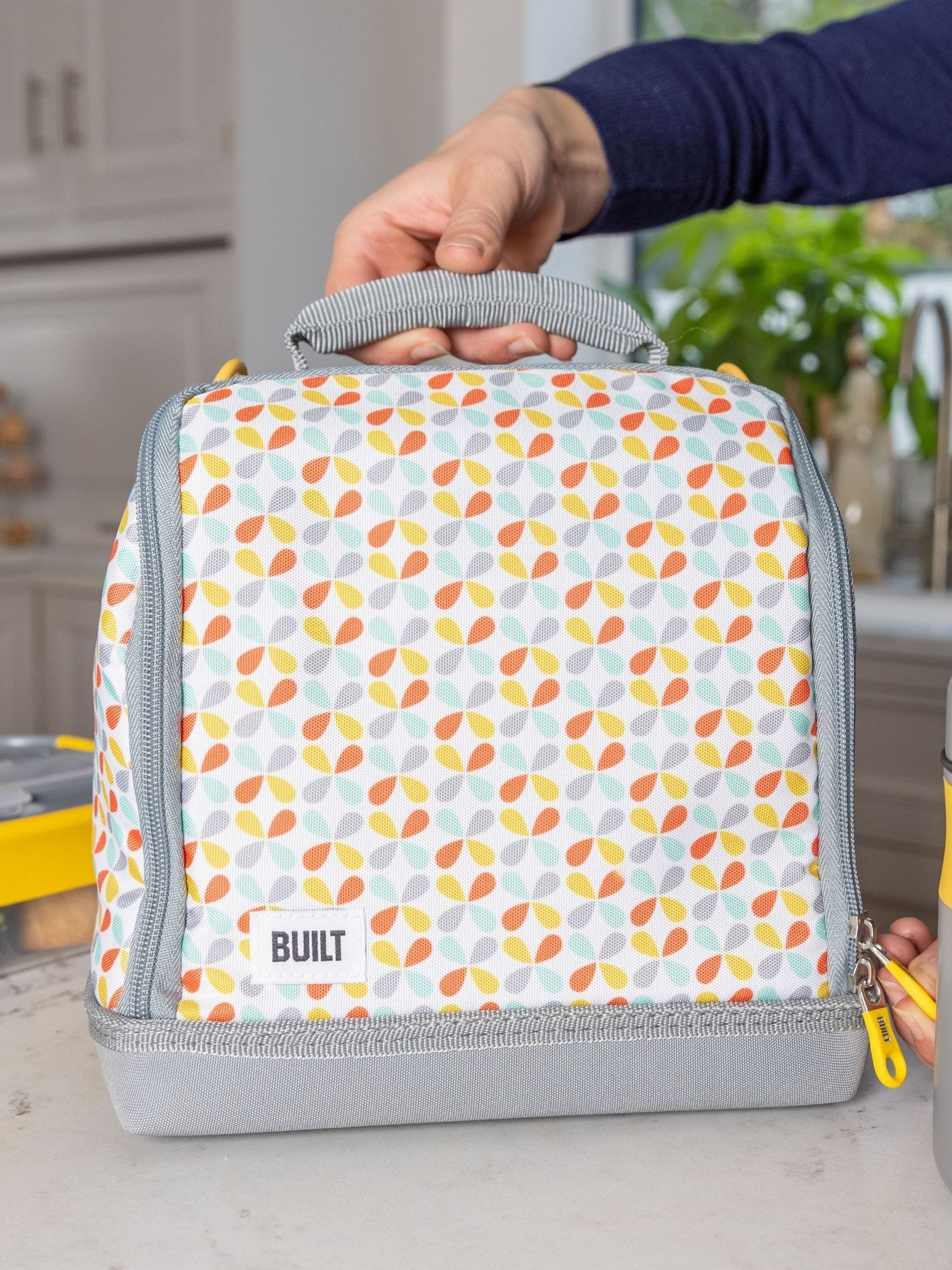 BUILT Grey Stylist lunch bag 8 litre - British product