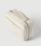 Brunello Cucinelli leather travel beauty case, imported from the UK