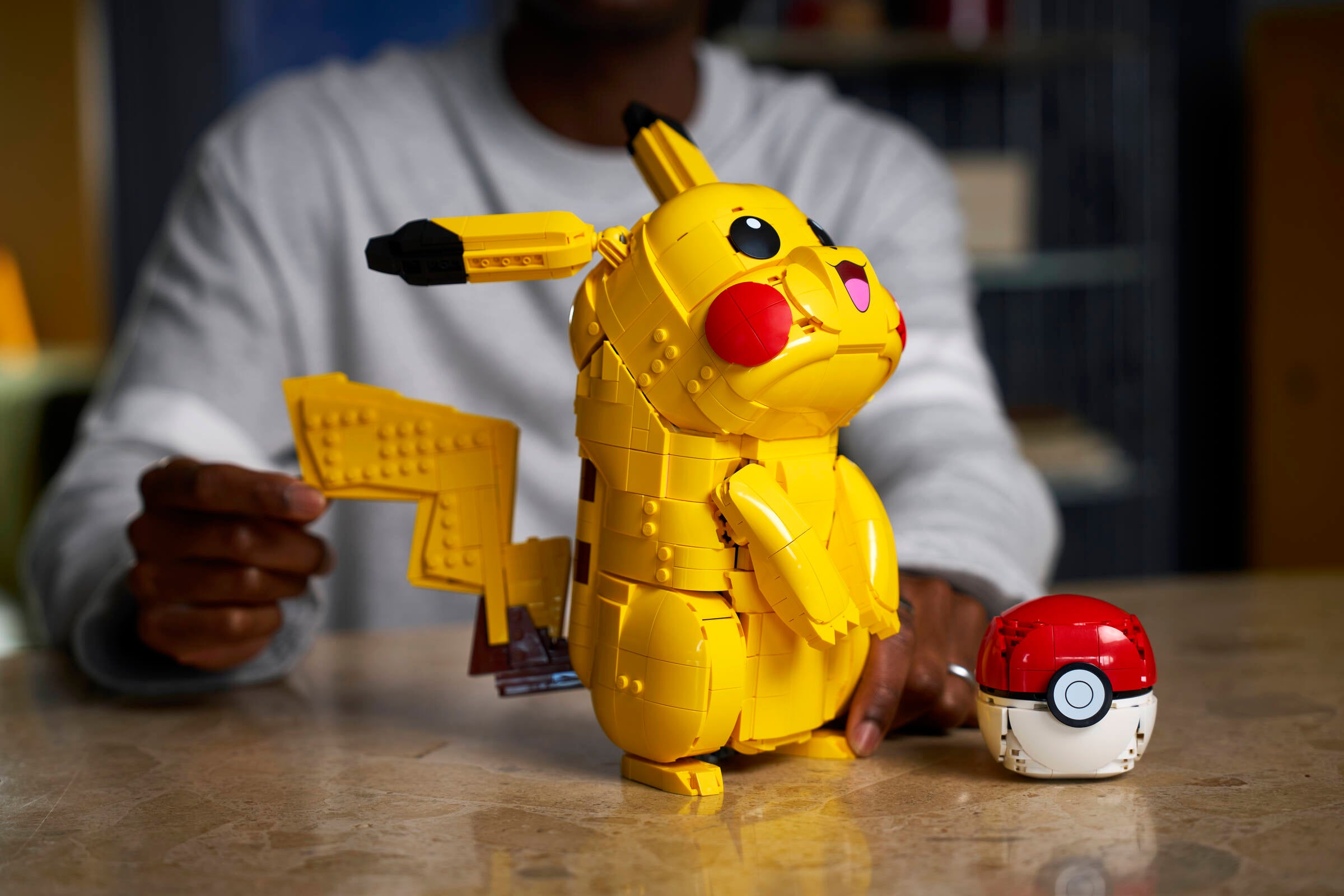 LEGO Pikachu and Poké Ball building set, 72152 - British product
