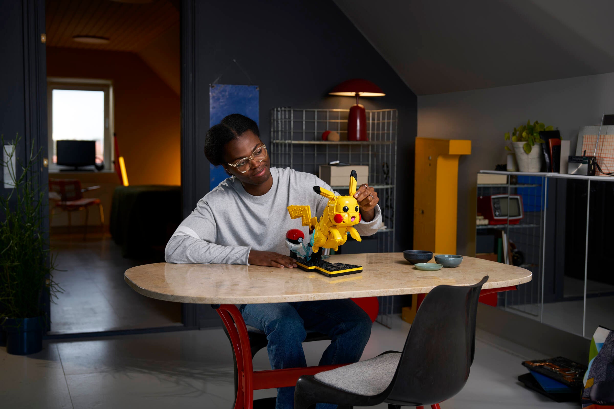 LEGO Pikachu and Poké Ball building set, 72152 - British product