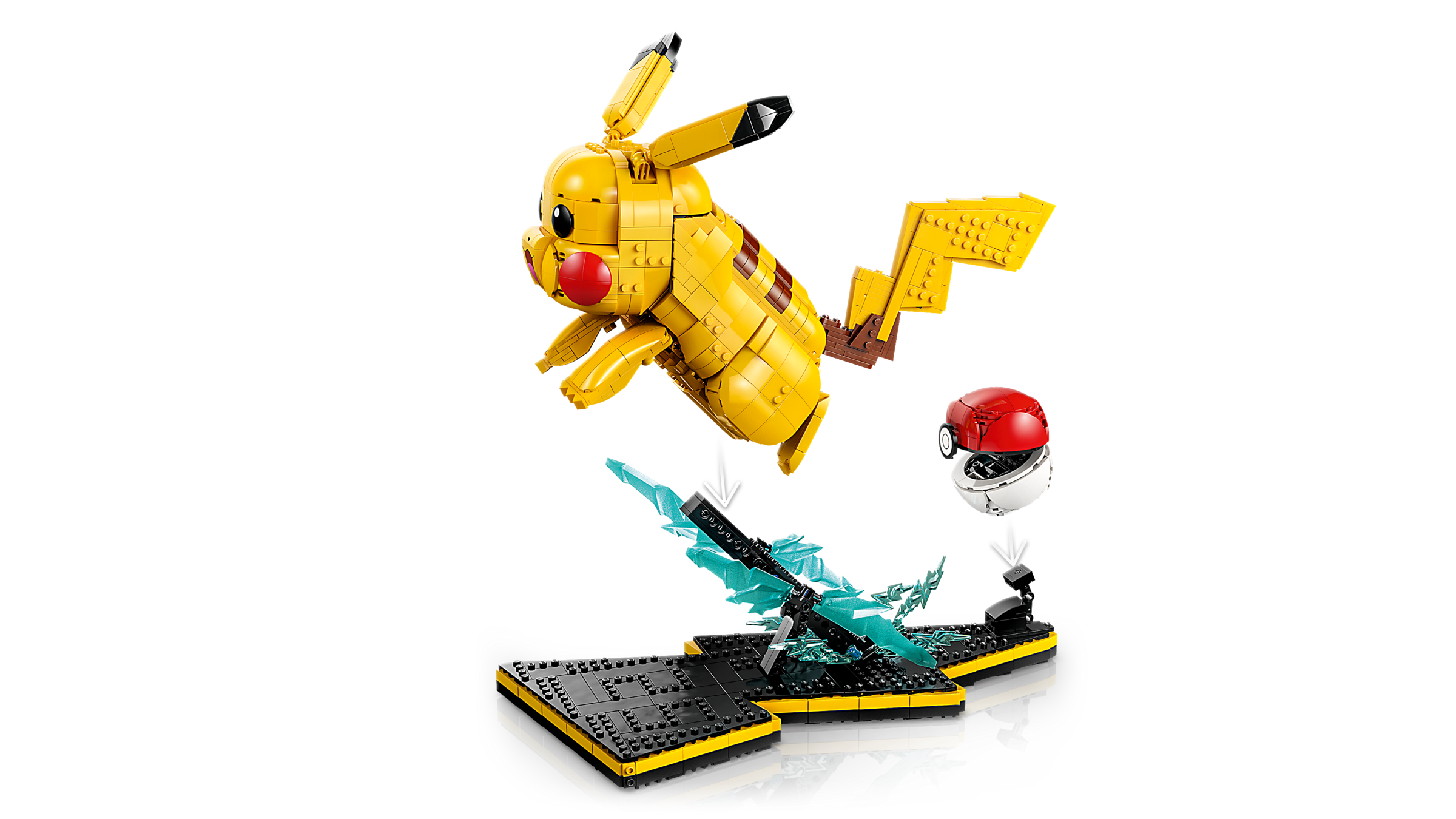 LEGO Pikachu and Poké Ball building set, 72152 - British product